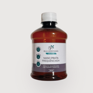 NANO PRATA FREQUENCIADA - FRASCO 300ML